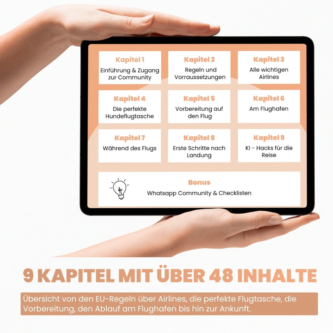 Fliegen mit Hund in der EU – Der Video Komplettkurs